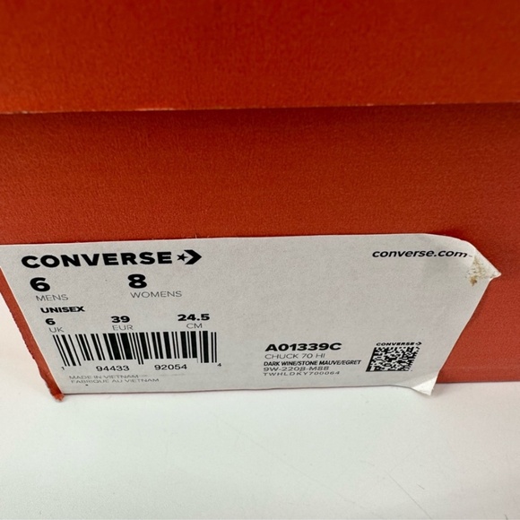 Converse | Chuck Taylor 70 Fuzzy Utility Hi Top Sneakers | 8 Women 6 Men New in - Picture 7 of 14